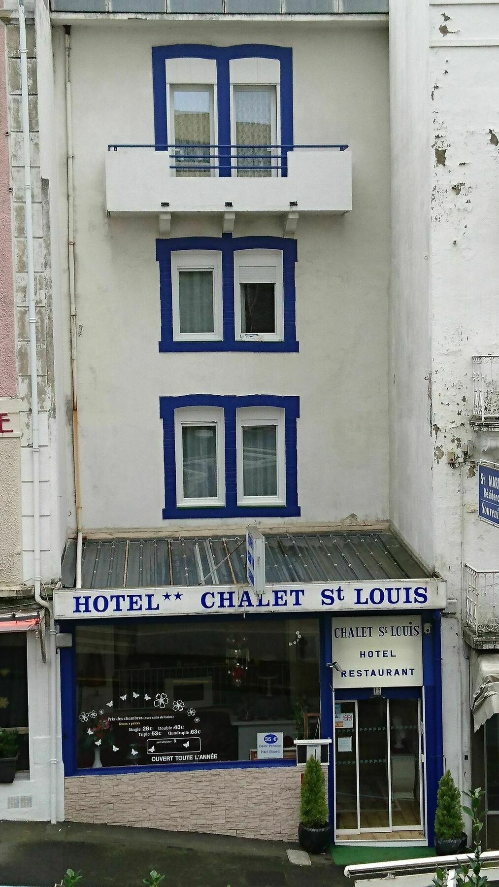 Hotel Chalet Saint Louis Lourdes Exterior foto